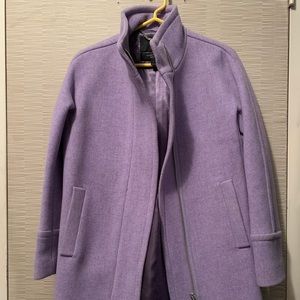 J. Crew Italian Stadium-Cloth Nello Gori Coat SZ 0